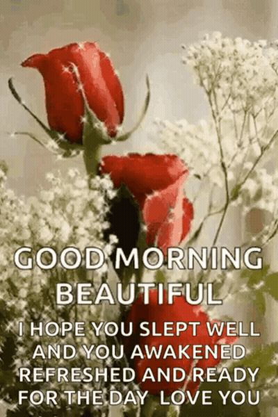 Hope You Slept Well Love You GIF