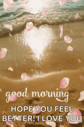 Hope Youre Feeling Better Sand And Sea GIF
