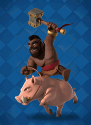 Hopping Hog Rider Loop GIF
