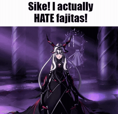 Horned Character Dark Room Sike I Actually Hate Fajitas GIF