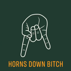 Horns Down GIF