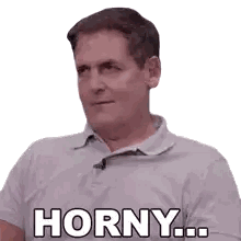 Horny Lustful Sticker