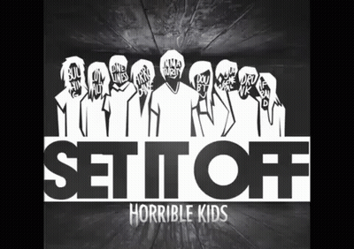 Horrible Kids Set It Off Poster Group Standing GIF