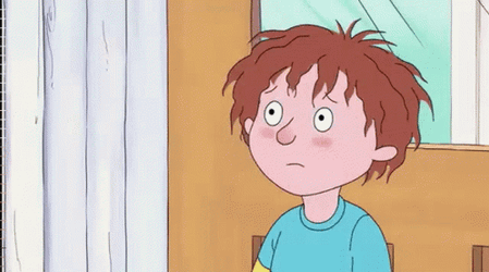 Horrid Henry Nervous Laugh GIF