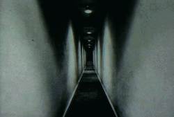 Horror Corridor Never Ending Path GIF