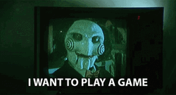 Horror Movie Game Time GIF