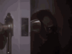 Horror Movie Scared Woman Shouting GIF