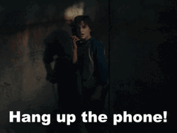 Horror Movie The Grabber Hang Up Phone Now GIF