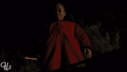 Horror Movie Us Holding Scissor GIF