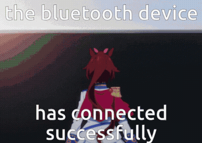 Horse Connecting Bluetooth Device GIF