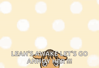 Horse Drawing Leah's Awake Let's Go Annoy Her GIF