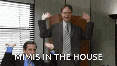 Horse Laying Next To Hay Bowl Saying Mimis Horse GIF