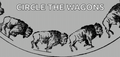 Horse Pulling Wagon In Desert Stanley's Wagon Train GIF