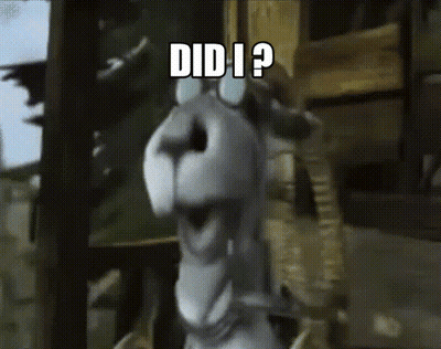 Horse Saying Did I GIF
