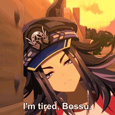 Horse Saying Im Tired Bossu GIF