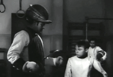 Horseman Holds Horse Spanker Boing GIF