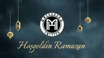 Hoşgeldin Ramazan Greeting Card With Megahub Logo GIF