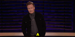 Host Conan O'Brien Oh No Anyway GIF