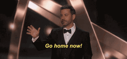 Host Jimmy Leave Now GIF