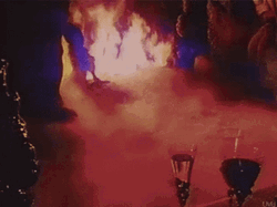 Hot As Hell Smoking Fire GIF