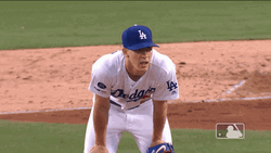Hot Baseball Player Walker Buehler Squat  GIF