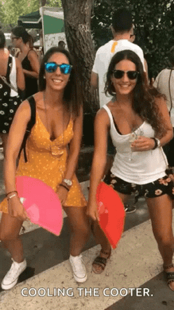Hot Day Cooling The Cooter GIF