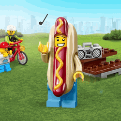 Hot Dog Dancing  Happy Labor Day GIF