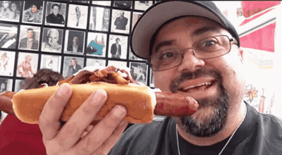 Hot Dog With Arms And Legs Nathan's GIF