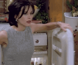Hot Fridge Monica Friends GIF