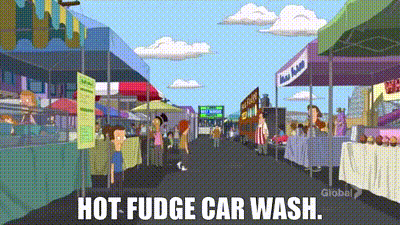 Hot Fudge Car Wash GIF