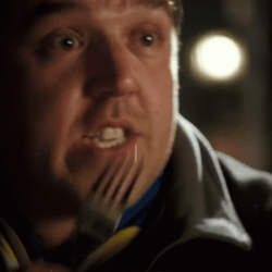 Hot Fuzz Eye Prank GIF
