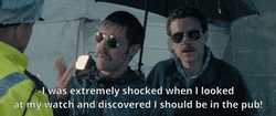 Hot Fuzz Should Be In The Pub Scene GIF