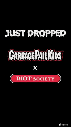 Hot Garbage Pail Kids GIF