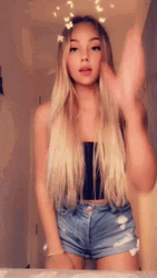 Hot Girl Blonde Dancing GIF