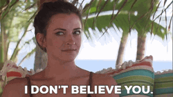 Hot Girl I Don't Believe You GIF