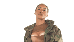 Hot Girl Make It Rain Money GIF