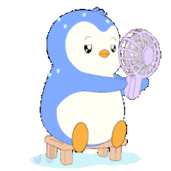 Hot Its Hot Sticker GIF