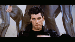 Hot John Travolta Hair Looks GIF