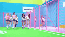 Hot K-Pop Girls Riding Scooter GIF
