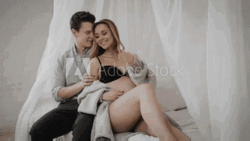 Hot Love Pregnant Couple GIF
