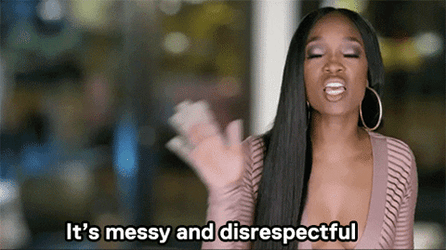 Hot Mess And Disrespectful GIF