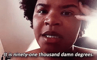 Hot Outside Krystal Smith Vlogger GIF