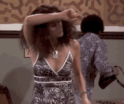 Hot Outside Sweaty Courteney Cox Sniffing Self GIF