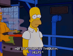 Hot Stuff Homer Meme GIF