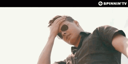 Hot Sun Guy Is Sweating GIF