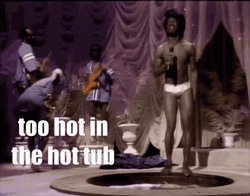 Hot Tub Singer GIF