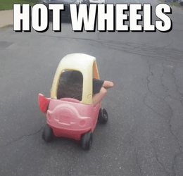 Hot Wheels Baby Driving GIF