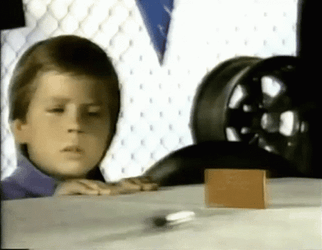Hot Wheels Surprised Boy GIF