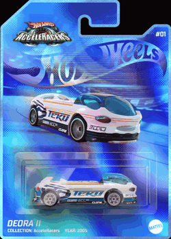 Hot Wheels White Deora II GIF