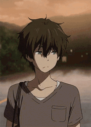 Hotaro Oreki Anime Discord Pfp GIF